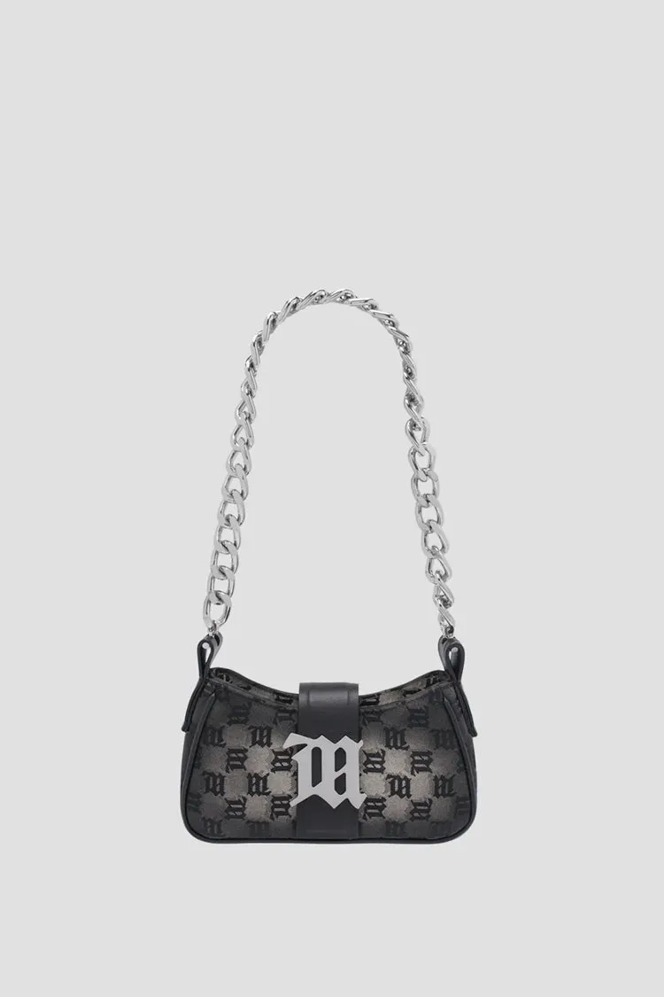 Jacquard Monogram Chain Shoulder Bag Mini sold by MISBHV