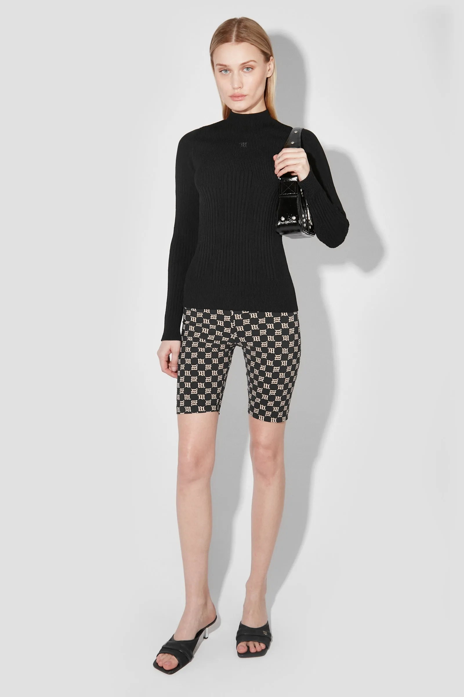 Monogram Biker Shorts sold by MISBHV product image thumbnail 5