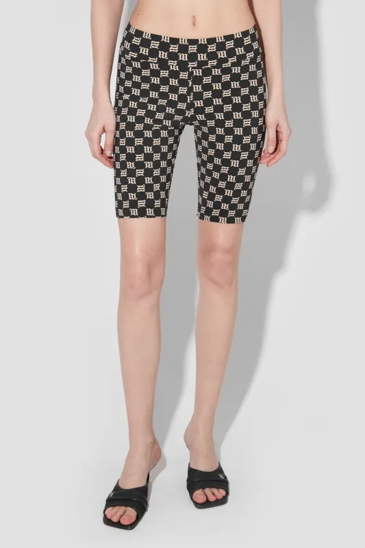 Monogram Biker Shorts made by MISBHV