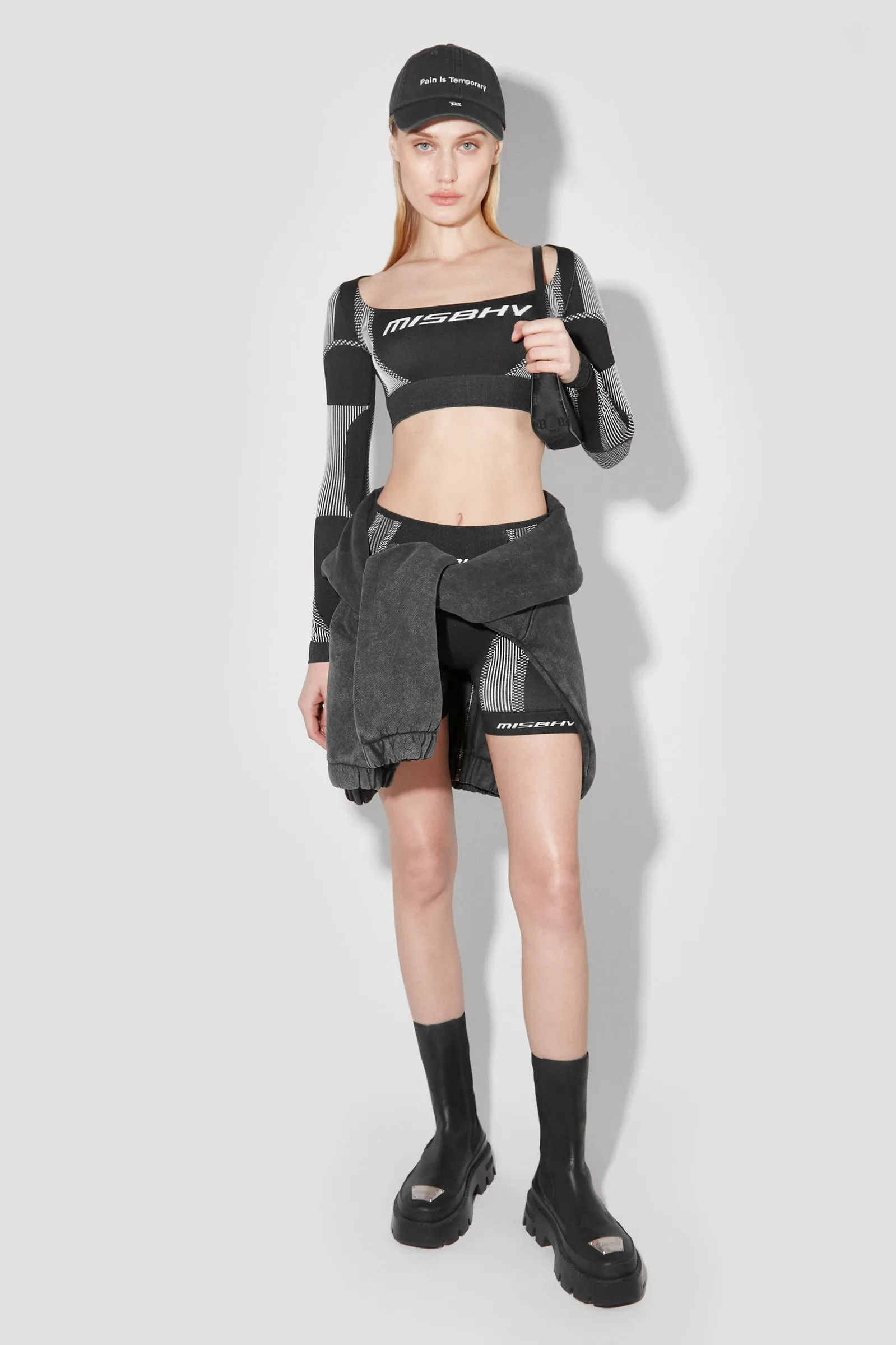 Sport Longsleeve Cropped Square Shaped sold by MISBHV product image thumbnail 3