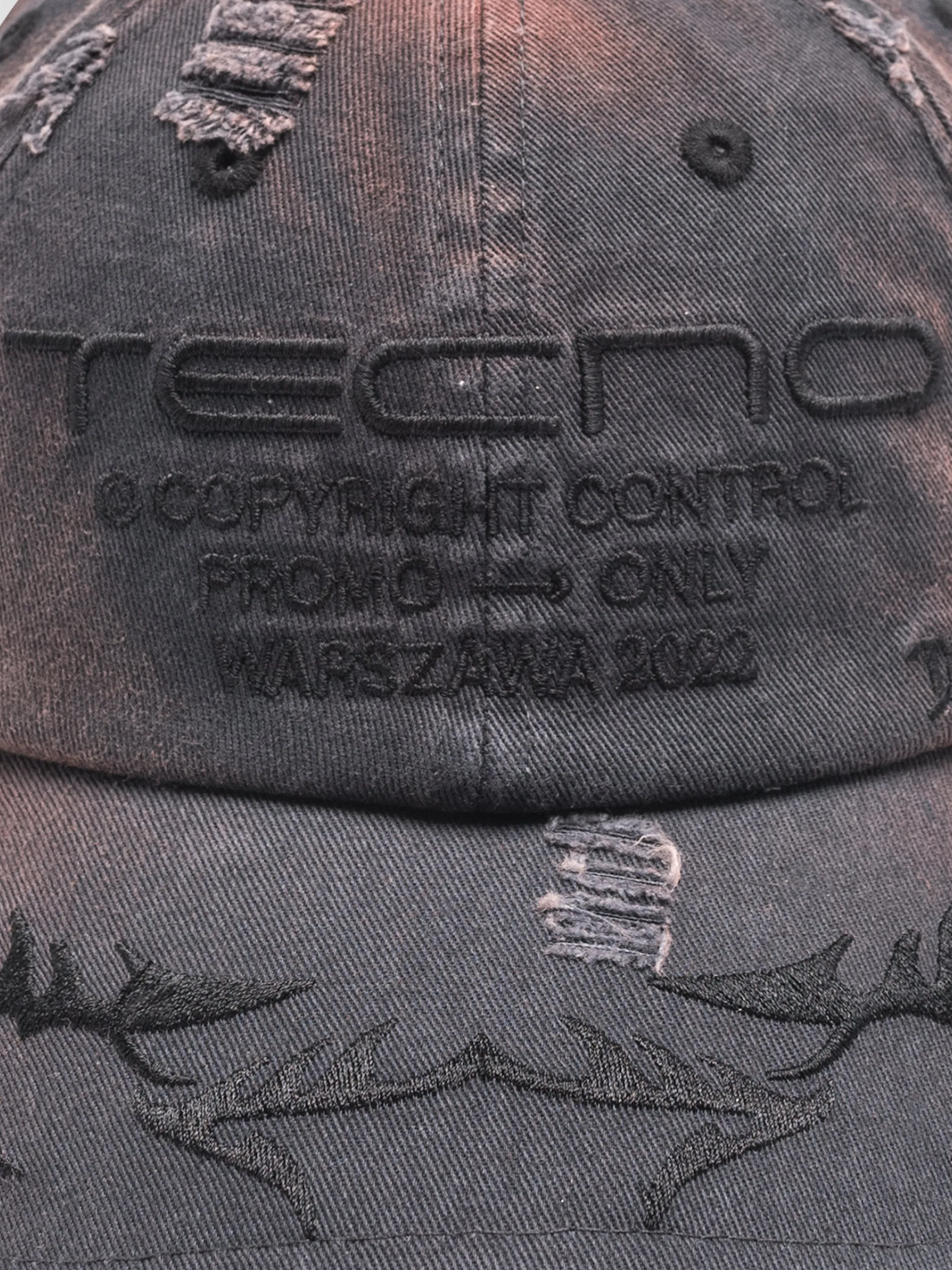 Sun Faded Tecno Cap sold by MISBHV product image thumbnail 2