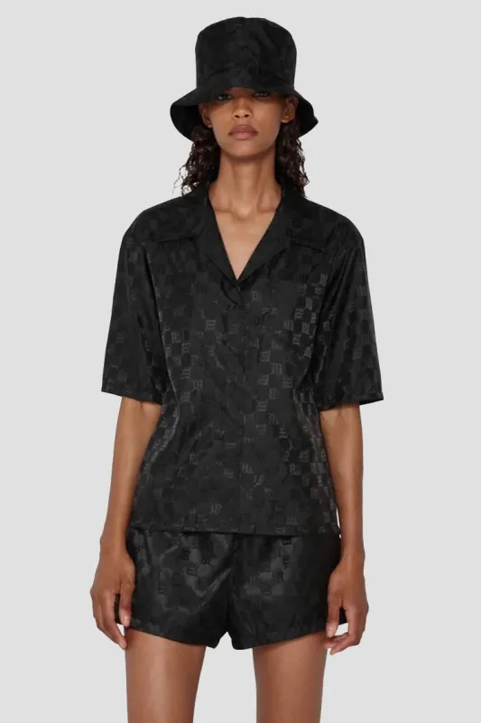 Nylon Monogram Cropped Shirt sold by MISBHV