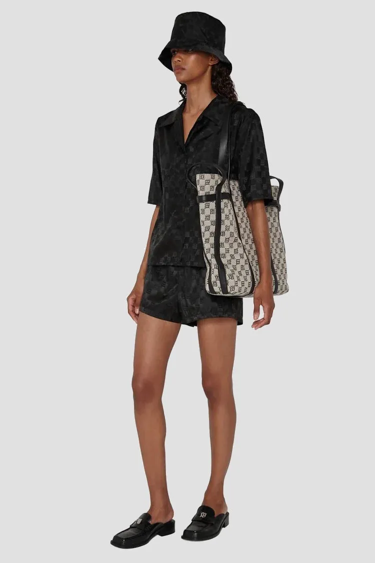 Nylon Monogram Cropped Shirt sold by MISBHV product image thumbnail 4