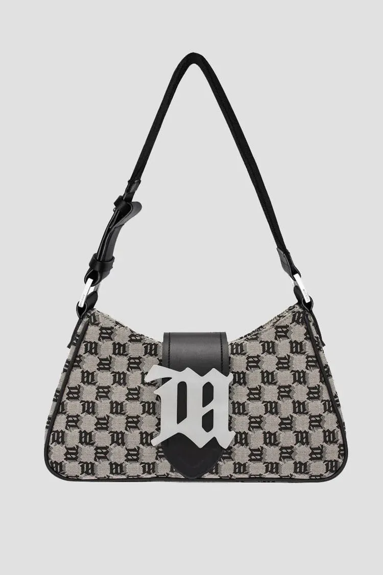Jacquard Monogram Shoulder Bag Medium sold by MISBHV