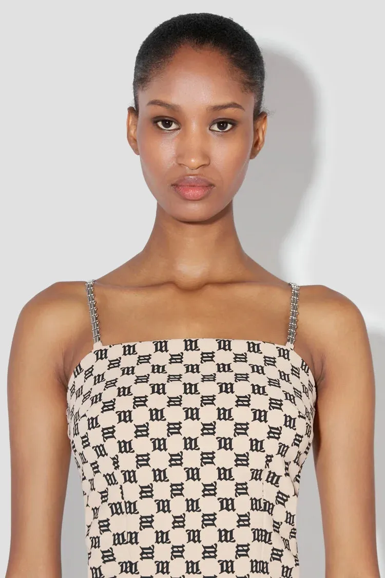 Monogram Spaghetti Top sold by MISBHV product image thumbnail 5