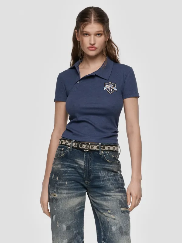 Crest Polo Top made by MISBHV