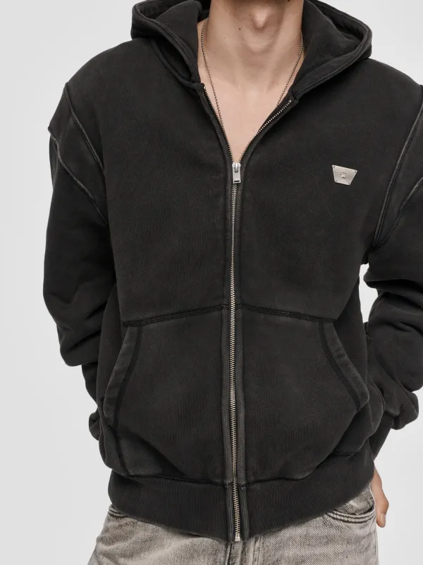 Teddy Zipped Hoodie Unisex made by MISBHV