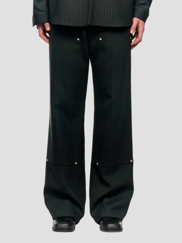 Pinstripe Carpenter Trousers made by MISBHV