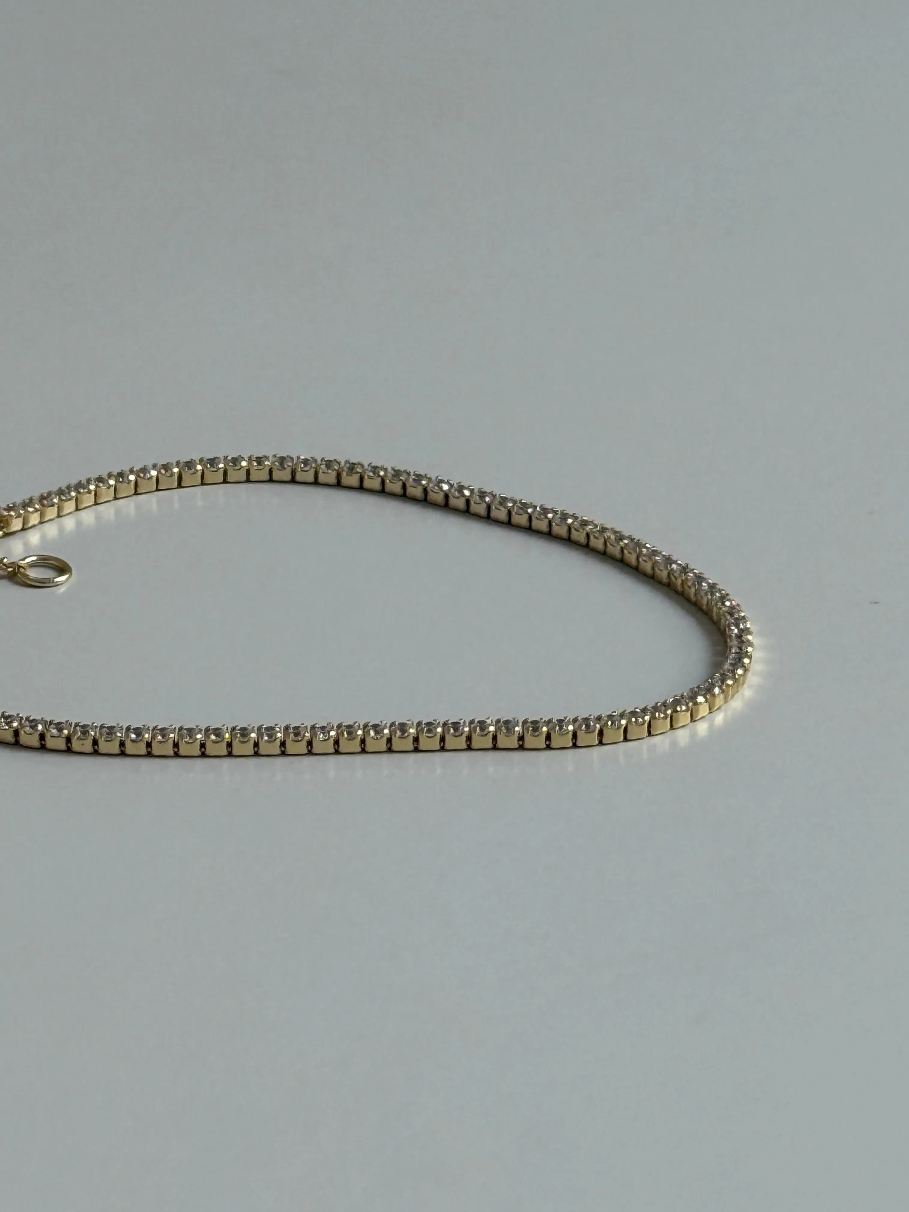 CZ Tennis Bracelet Silver sold by Brie Leon product image thumbnail 2
