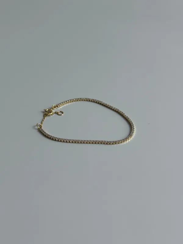 CZ Tennis Bracelet made by Brie Leon