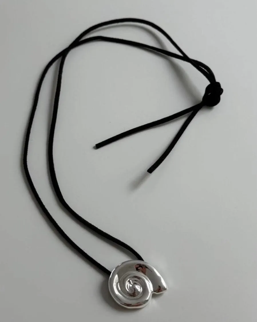 Spiral Pendant Silver sold by Brie Leon product image thumbnail 2
