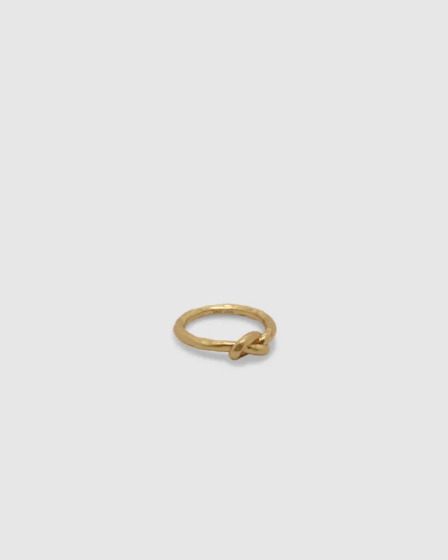 Knotted Ring made by Brie Leon
