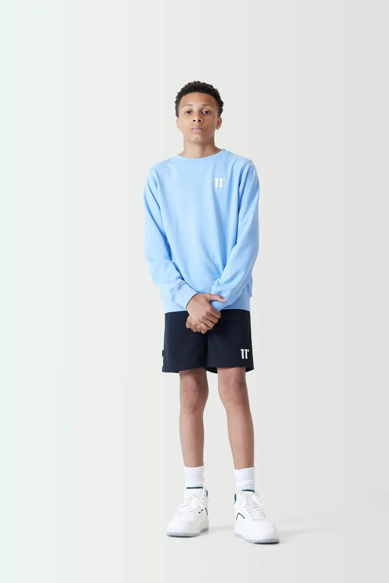 Junior Core Sweatshirt - Vista Blue sold by Eleven degrees
