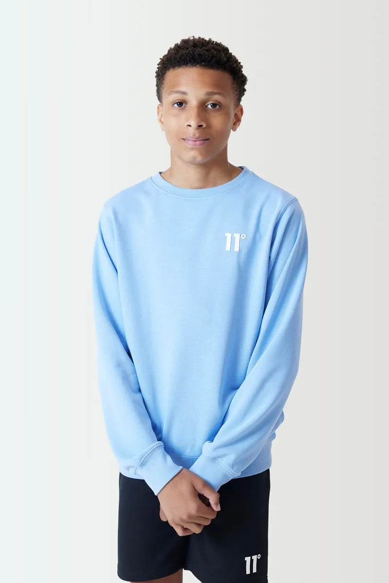 Junior Core Sweatshirt - Vista Blue sold by Eleven degrees product image thumbnail 3