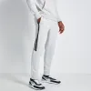 Text Print Block Joggers - Grey Marl / Black sold by Eleven degrees