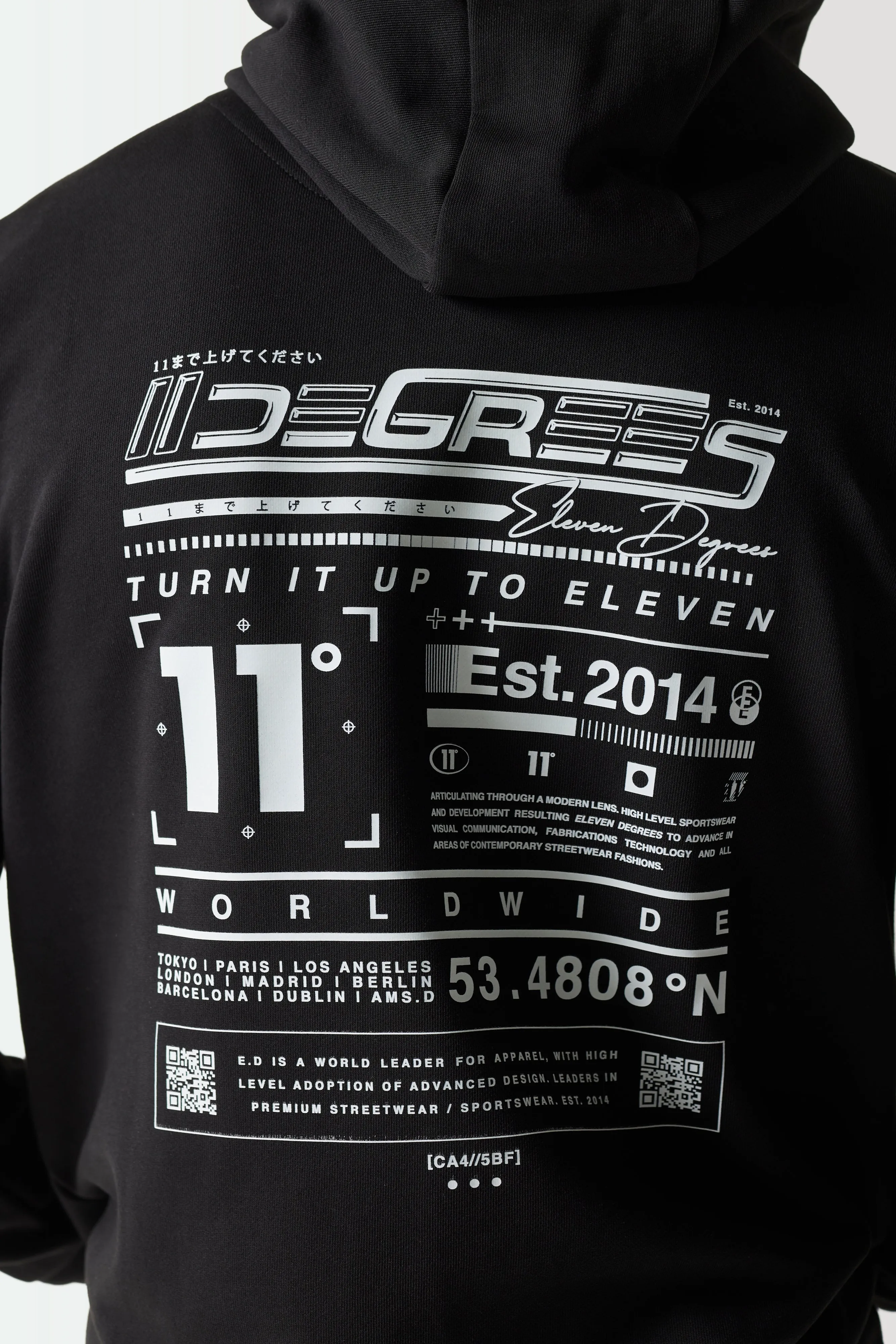 Sudadera Con Capucha Future Tech - Negra sold by Eleven degrees product image thumbnail 5