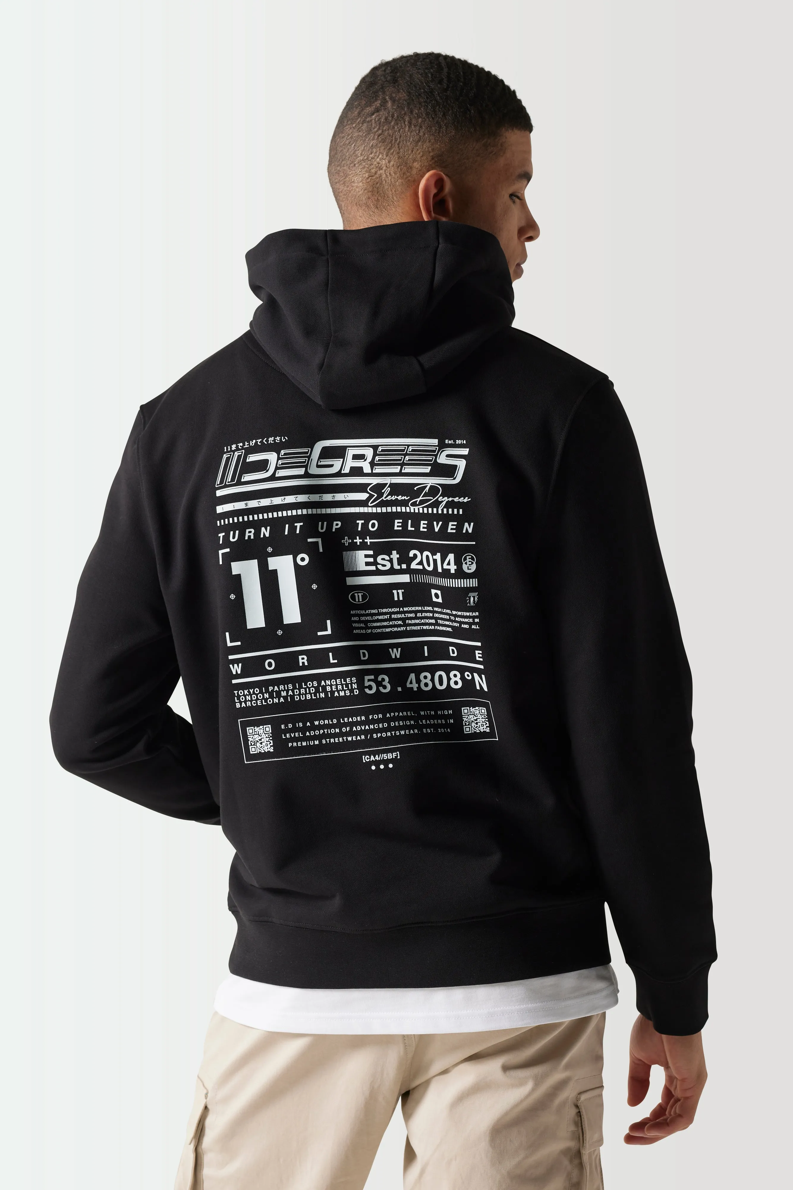 Sudadera Con Capucha Future Tech - Negra sold by Eleven degrees product image thumbnail 4
