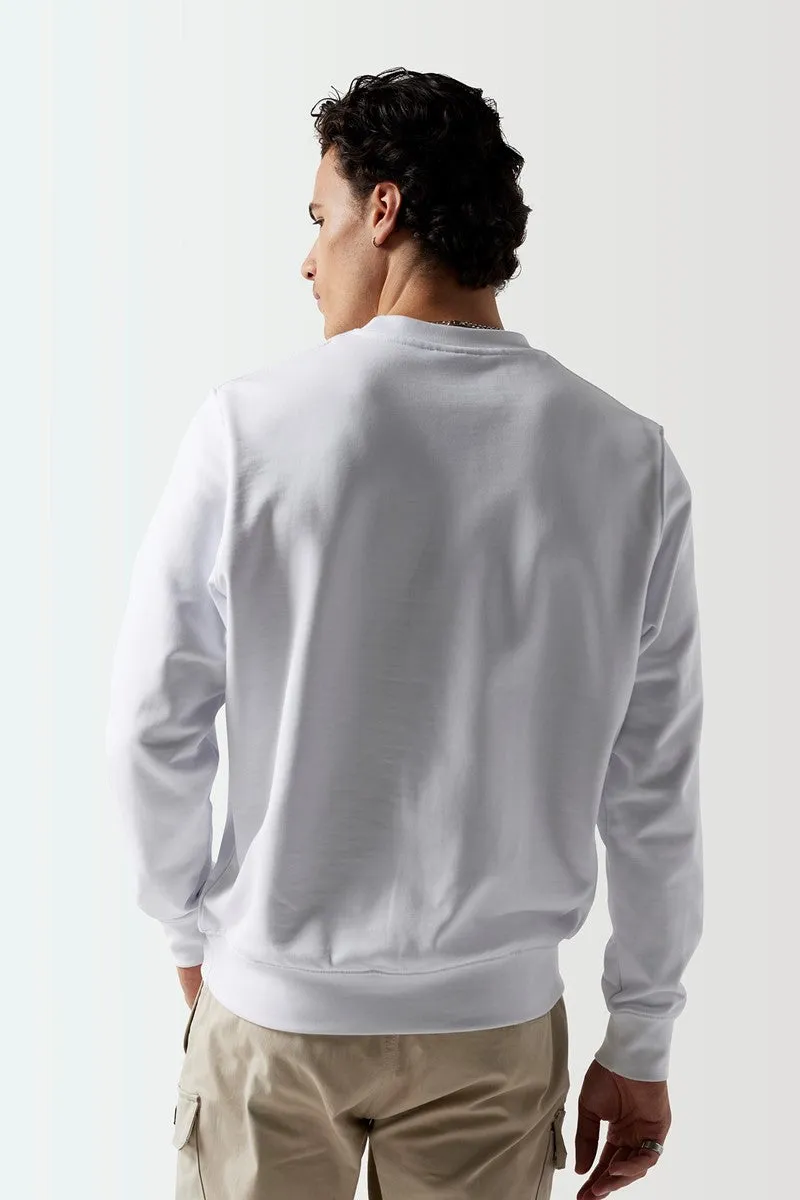 Sudadera Streetwear Crew - Blanca sold by Eleven degrees product image thumbnail 4