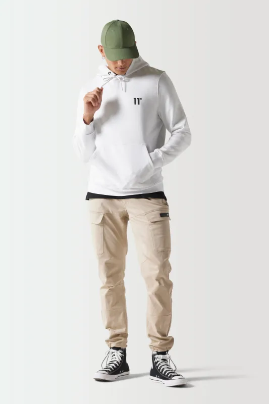 Sudadera Con Capucha Streetwear - Blanca sold by Eleven degrees