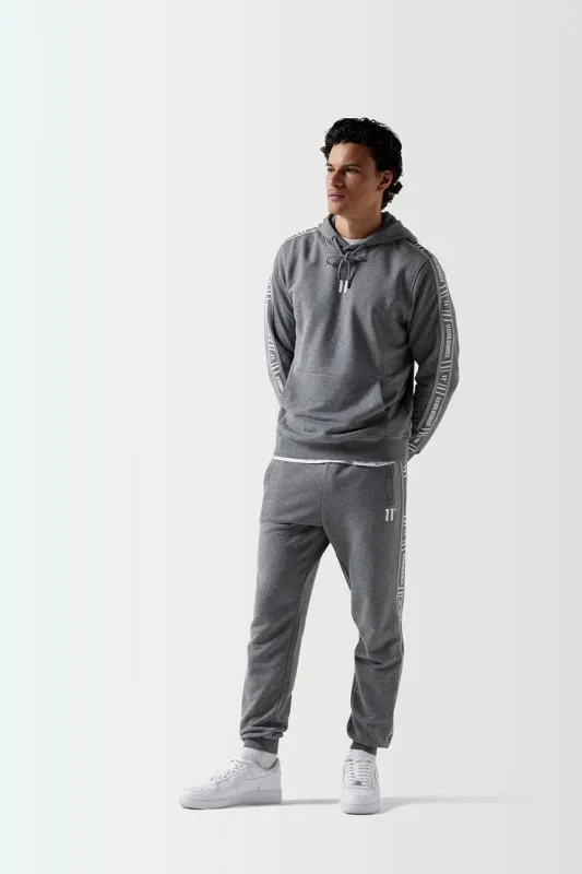 Sudadera Con Capucha y Cinta Retro - Marga Carbón sold by Eleven degrees