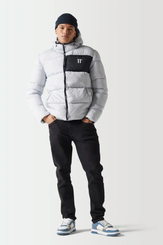 Chaqueta Micro Puffer - Micro Chip / Negra made by Eleven degrees