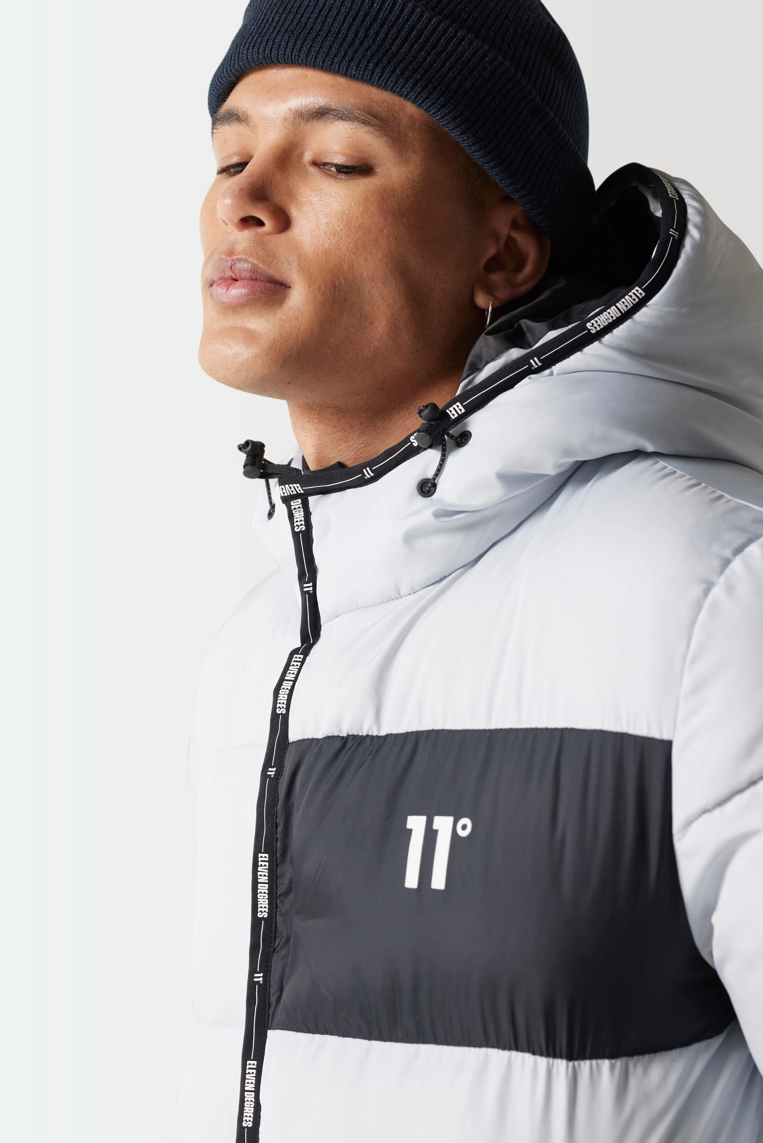 Chaqueta Micro Puffer - Micro Chip / Negra sold by Eleven degrees product image thumbnail 5