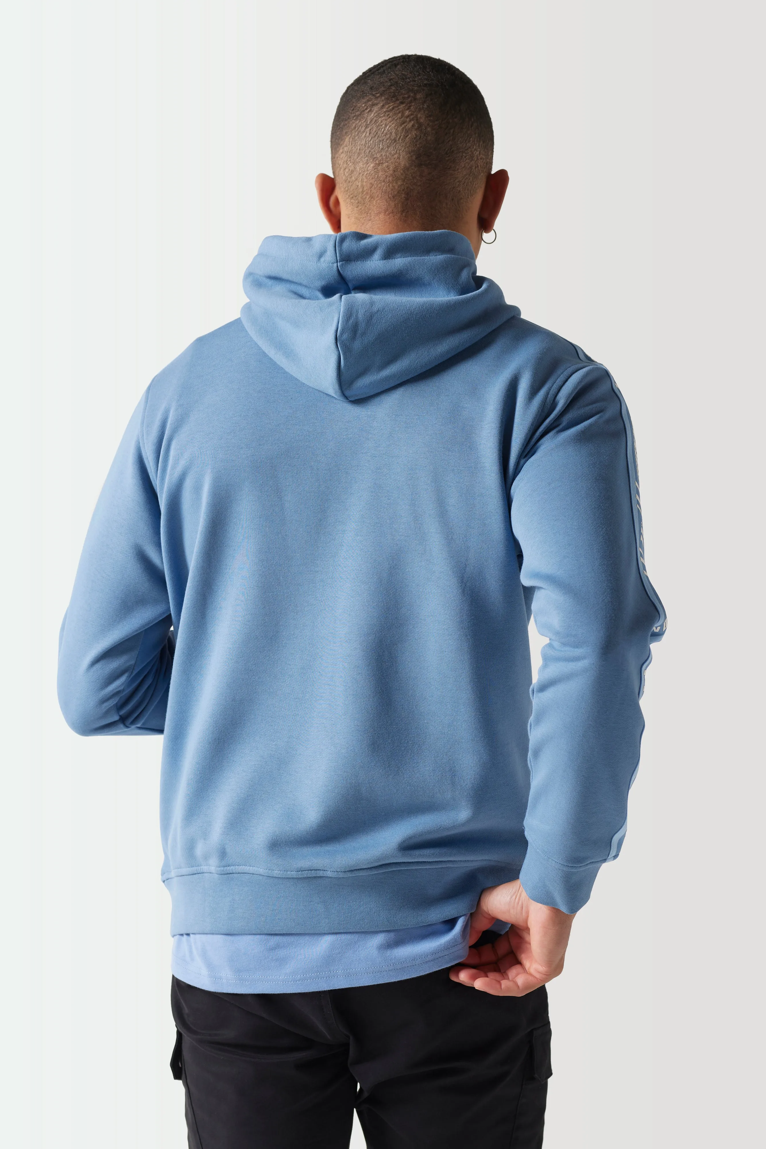 Sudadera Con Capucha Retro Taped - Azul Elemental sold by Eleven degrees product image thumbnail 4