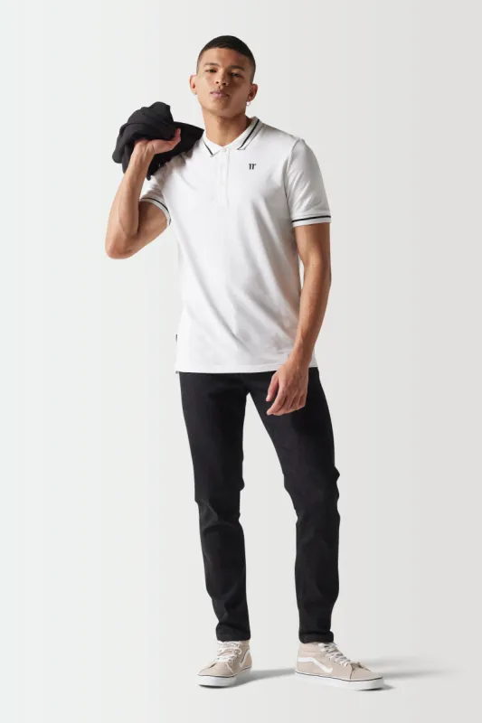 CORE Camiseta Polo - Blanca made by Eleven degrees