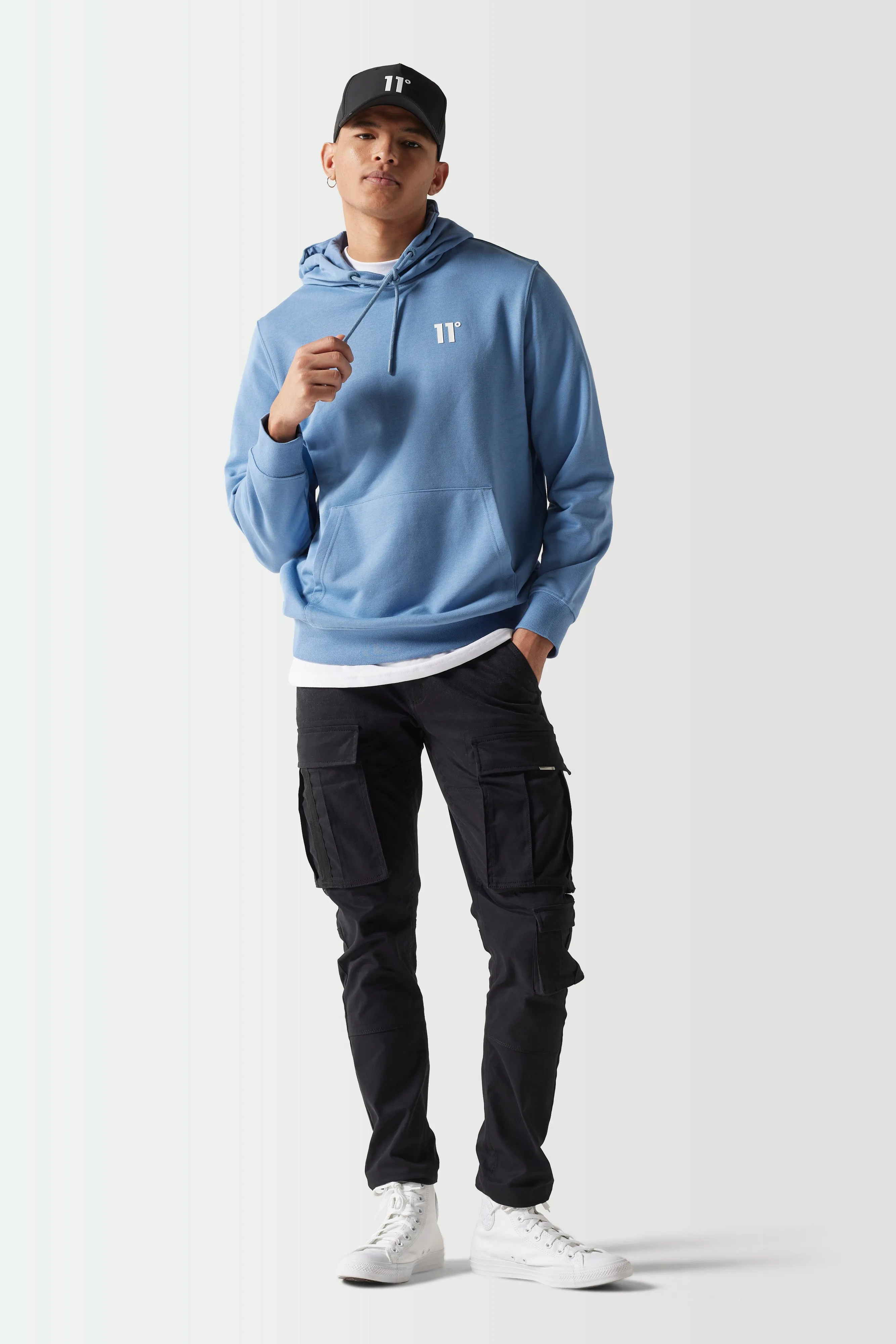 Core Sudadera Con Capucha - Azul Elemental sold by Eleven degrees