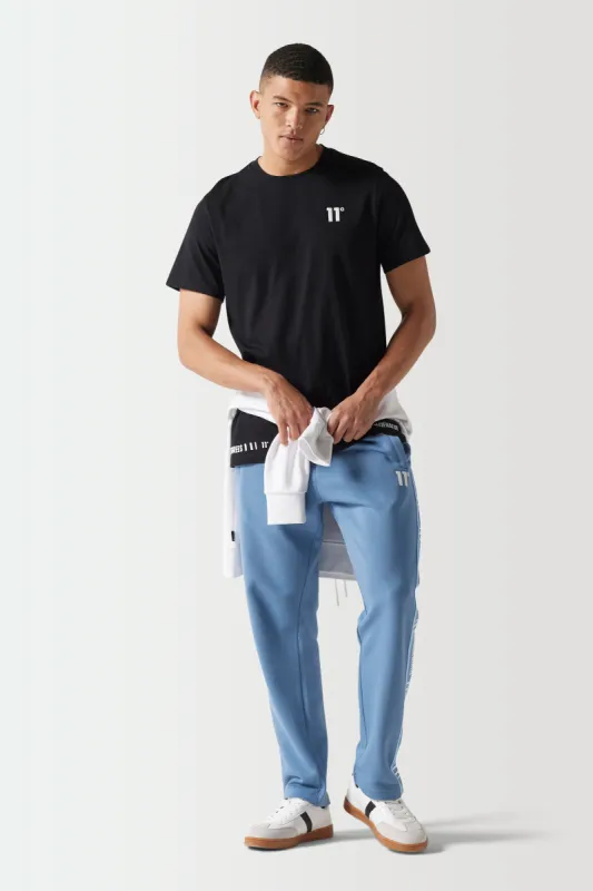 Camiseta y Cinta Retro Detalle Dobladillo - Negra sold by Eleven degrees