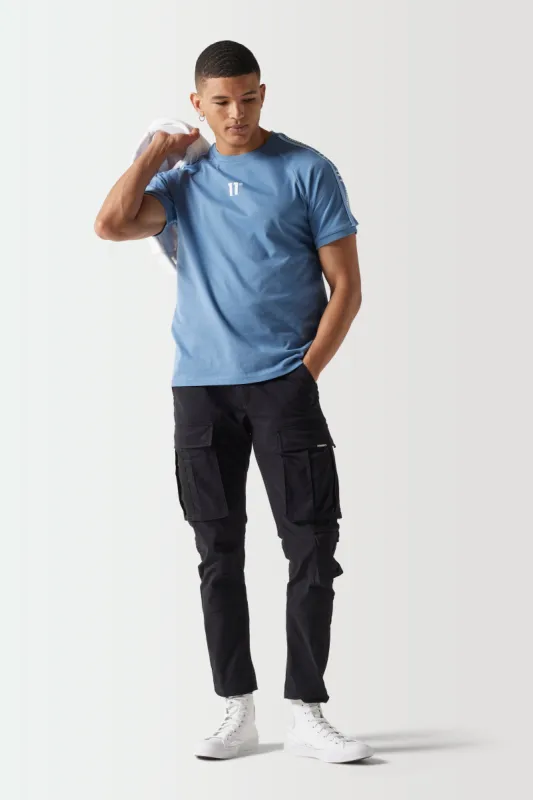 Camiseta y Cinta Retro - Azul Elemental sold by Eleven degrees