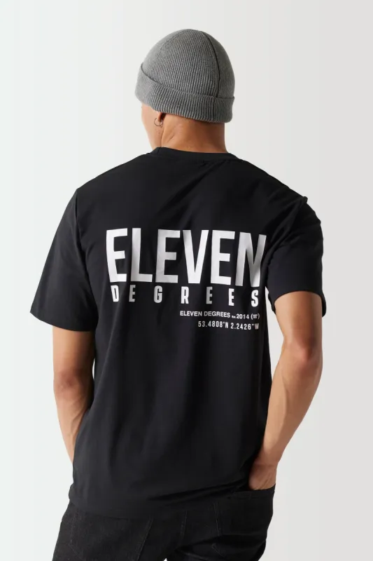 Camiseta Estampada Premium - Negra sold by Eleven degrees