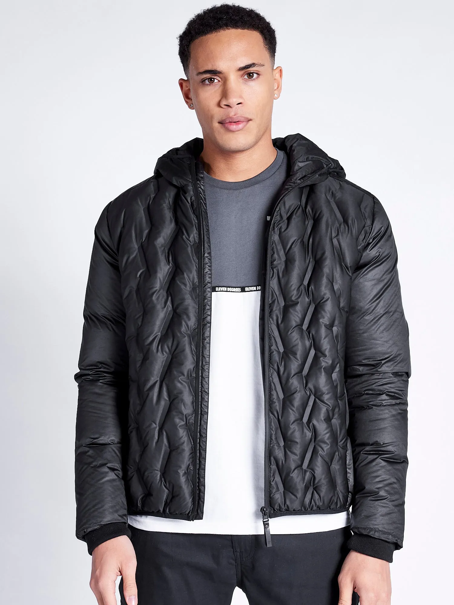 Chaqueta Nitro Puffer - Negra sold by Eleven degrees product image thumbnail 2