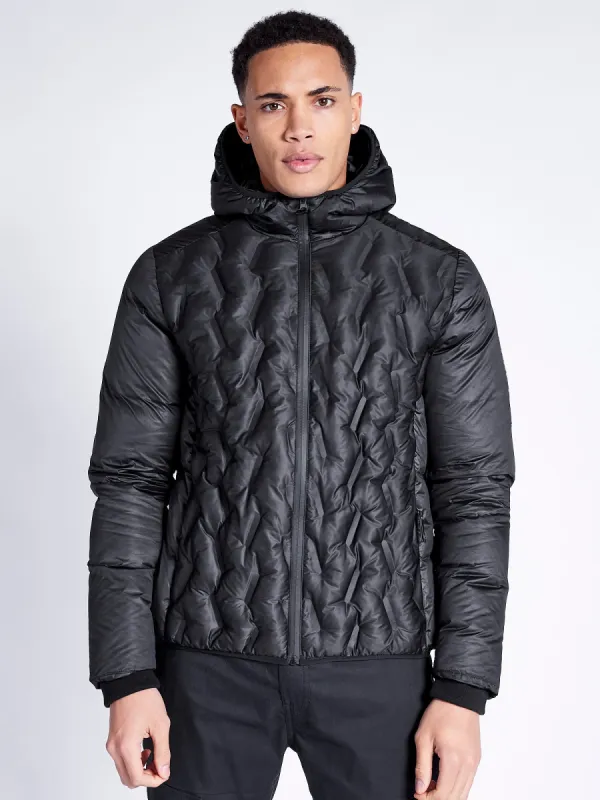 Chaqueta Nitro Puffer - Negra made by Eleven degrees