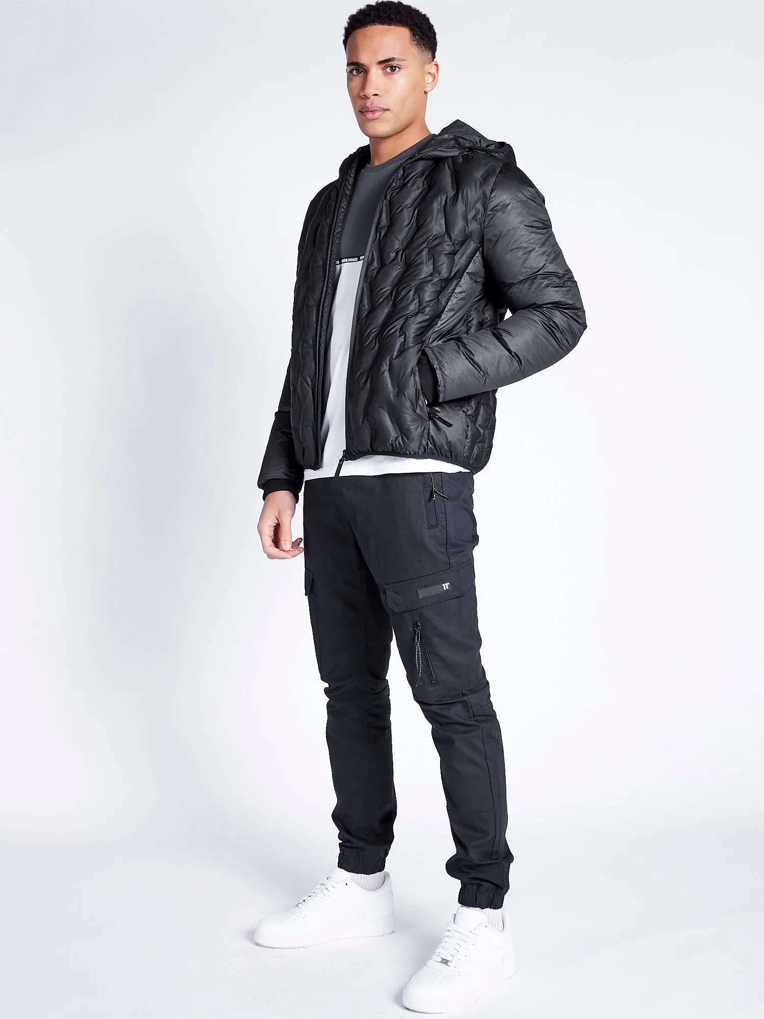 Chaqueta Nitro Puffer - Negra sold by Eleven degrees product image thumbnail 4