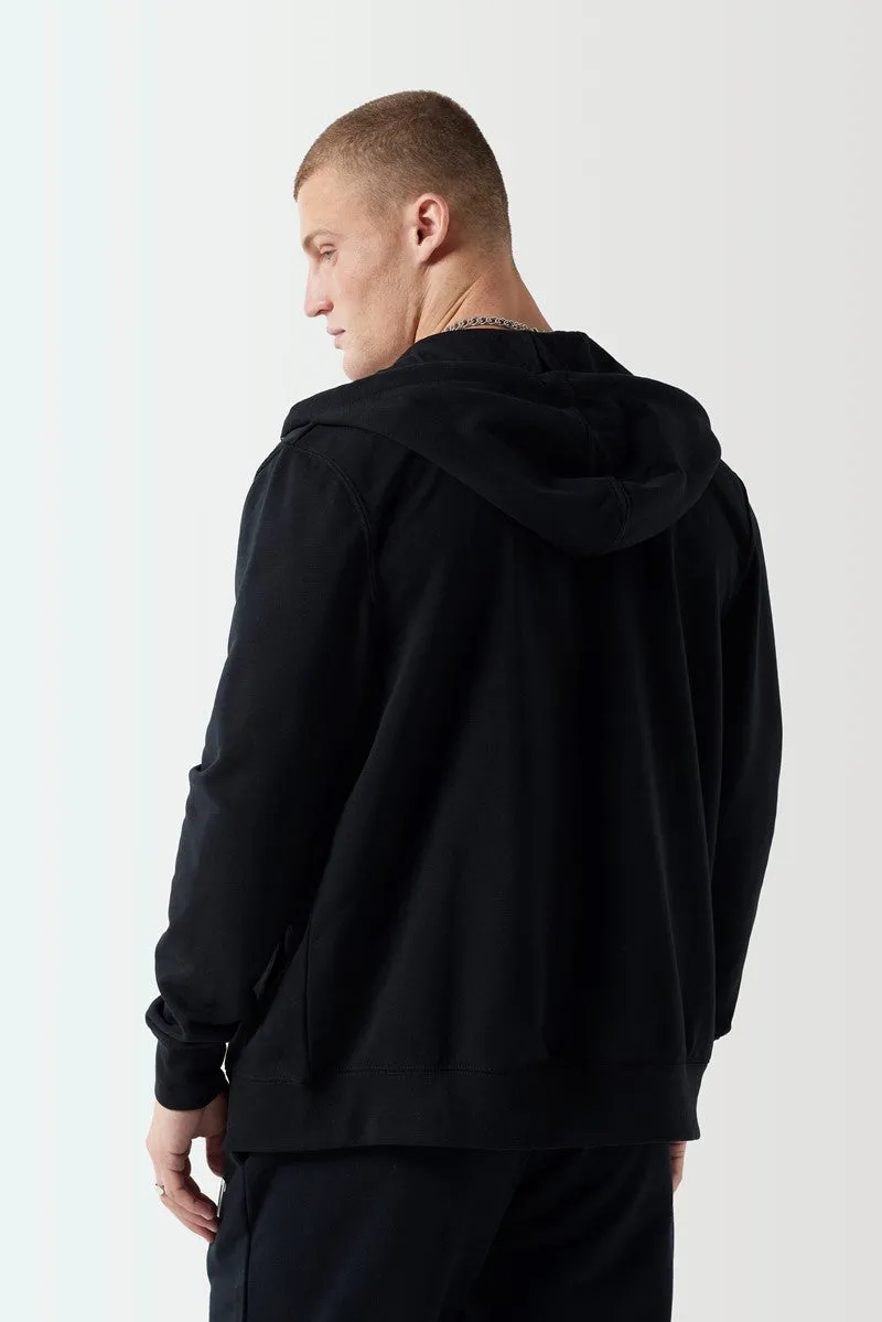 CORE Sudaderas Con Capuchas Cremallera Completa - Negro sold by Eleven degrees product image thumbnail 2