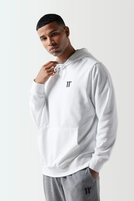 CORE Sudadera Con Capucha  - Blanca sold by Eleven degrees