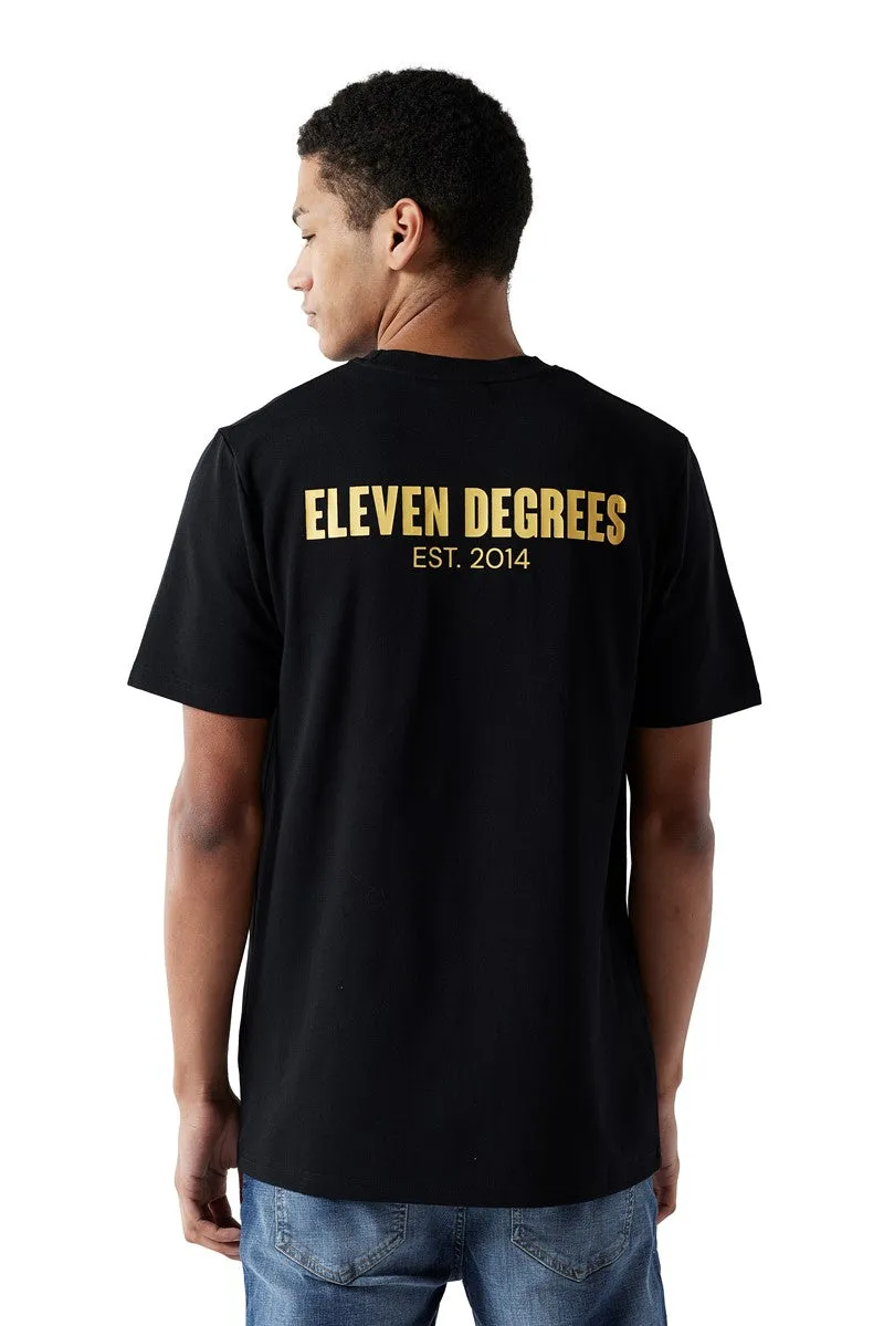 Camiseta Piqué - Negra sold by Eleven degrees product image thumbnail 4