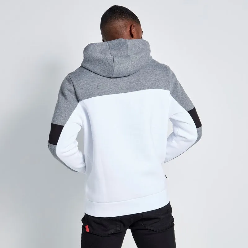 Sudadera Con Capucha Cut And Sew - Blanco / Marga Carbón / Negro sold by Eleven degrees product image thumbnail 3