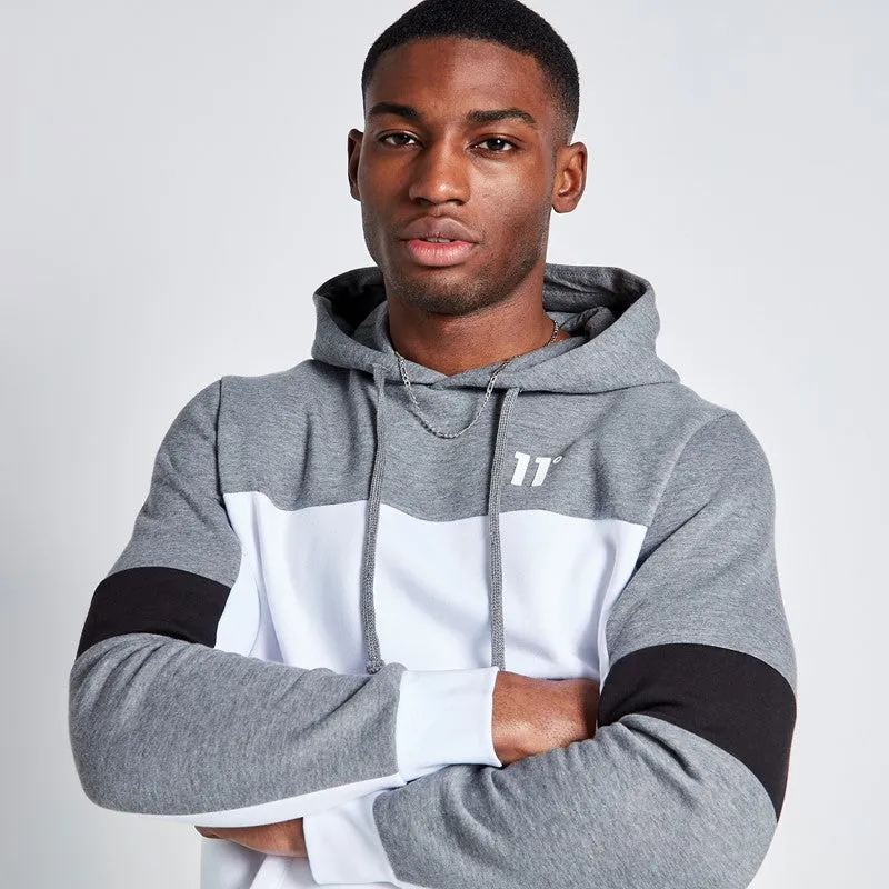 Sudadera Con Capucha Cut And Sew - Blanco / Marga Carbón / Negro sold by Eleven degrees product image thumbnail 5