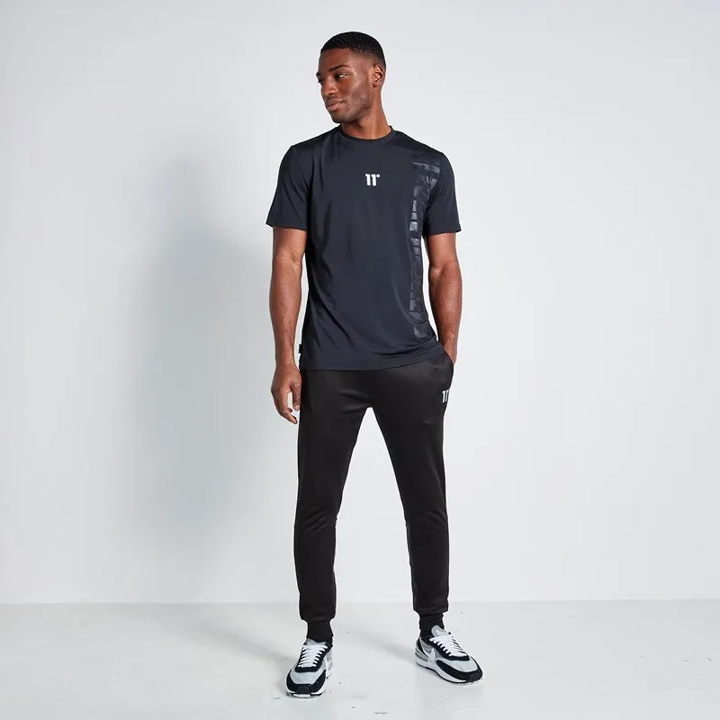 Joggers Con Paneles Estampados - Negro sold by Eleven degrees product image thumbnail 4