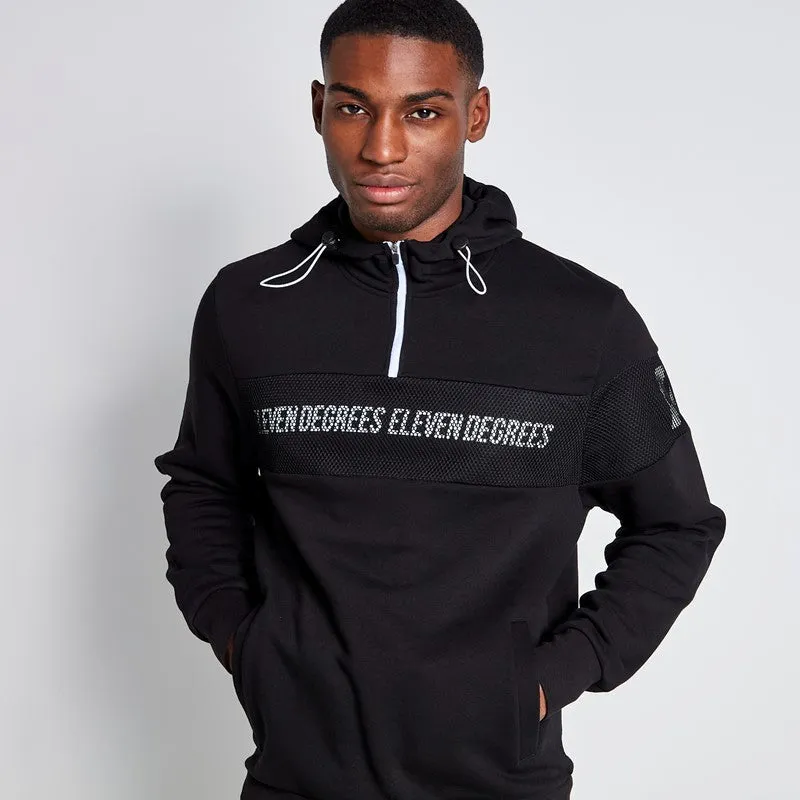 Sudadera Con Capucha y Cremallera - Negra sold by Eleven degrees product image thumbnail 2