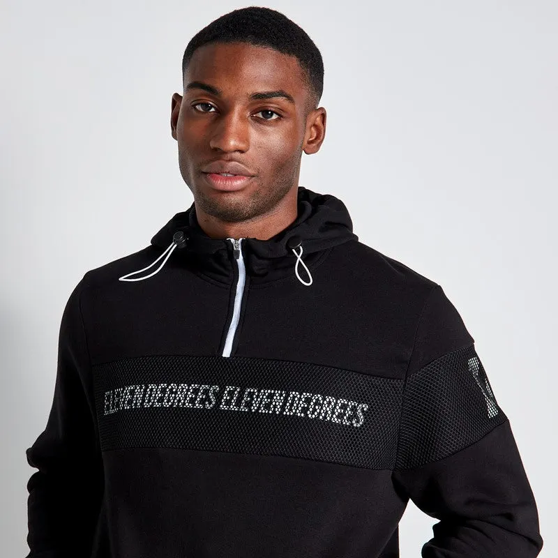 Sudadera Con Capucha y Cremallera - Negra sold by Eleven degrees product image thumbnail 5