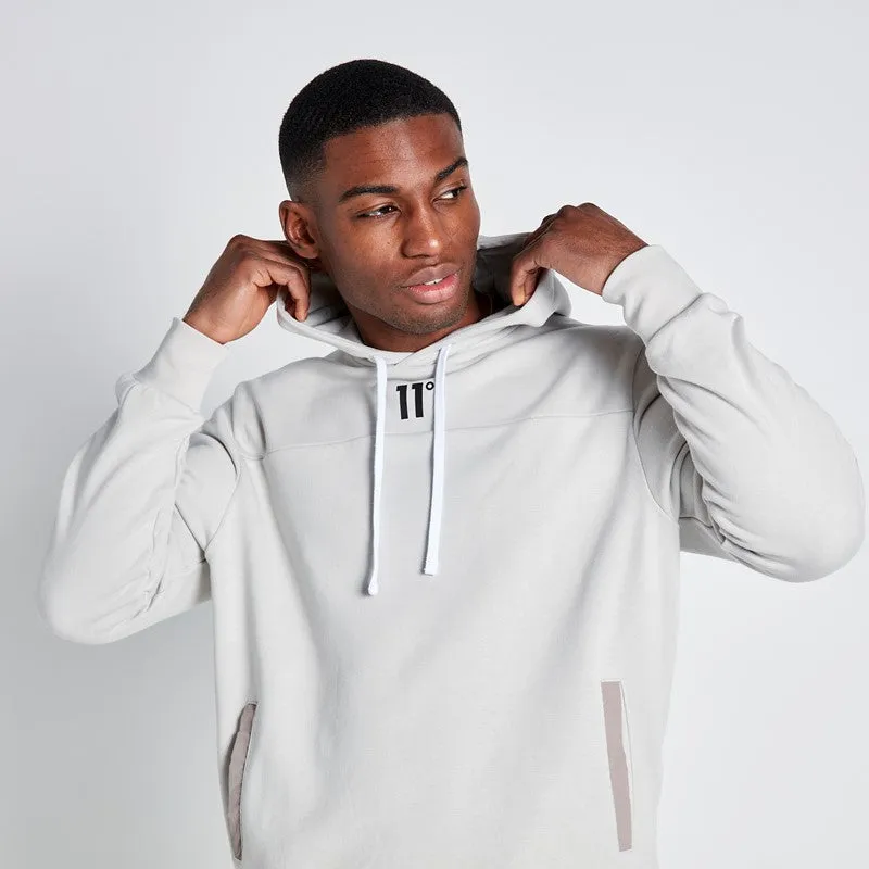 Sudadera Con Capucha Con Bolsillos Tejidos - Gris Vaporoso sold by Eleven degrees product image thumbnail 2