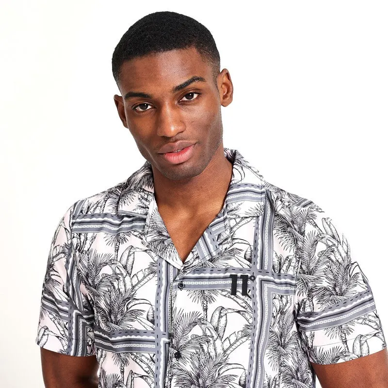 Camisa Resort Palma De Teja - Rosa claro / Gris sombra / Blanco sold by Eleven degrees product image thumbnail 3