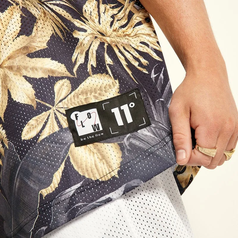 Chaleco Baloncesto Floral Oro - Negro / Oro sold by Eleven degrees product image thumbnail 2