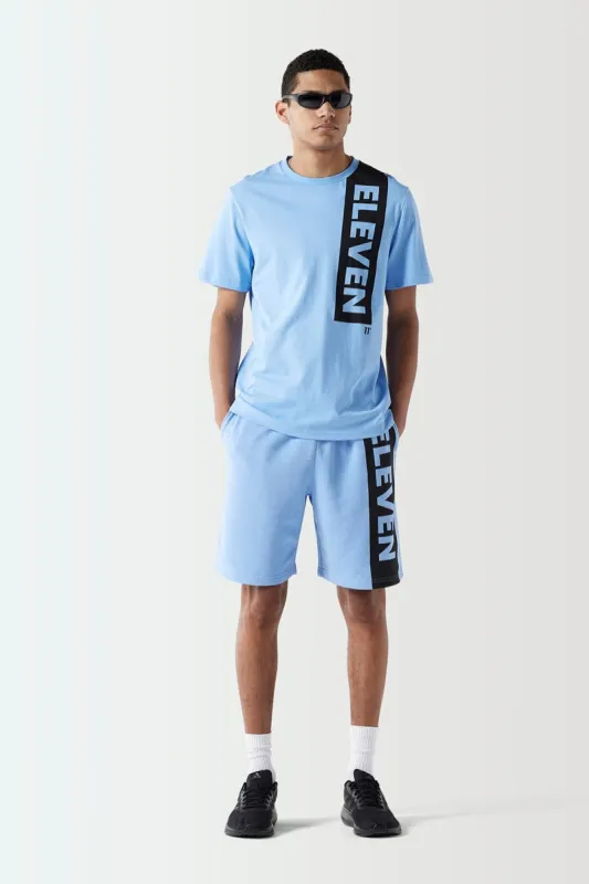 Camiseta Gráfica Bloque - Vista Azul sold by Eleven degrees