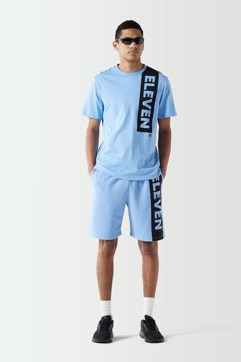 Camiseta Gráfica Bloque - Vista Azul sold by Eleven degrees