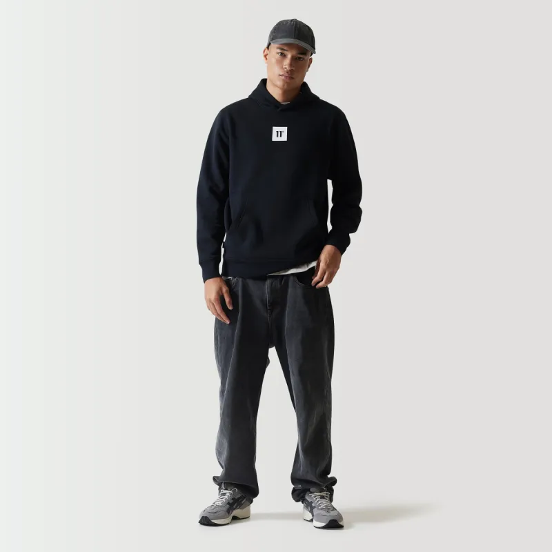 Sudadera Con Capucha Gráfica Logotipo Grande - Negra  sold by Eleven degrees
