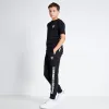 Joggers De Corte y Confección Con Panel De Texto Niño - Negro sold by Eleven degrees